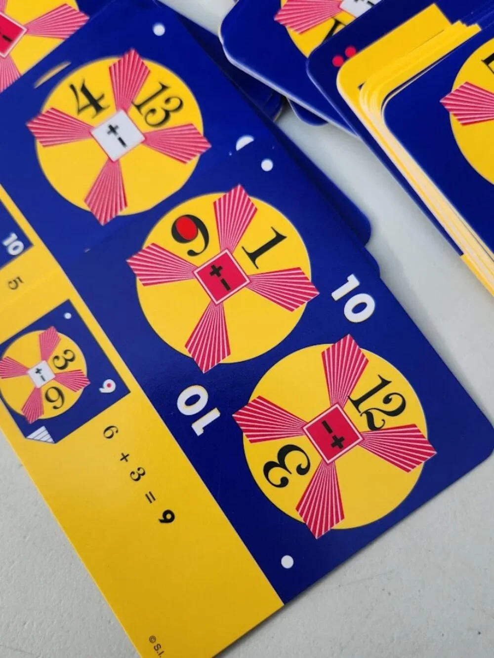 Suntex 24 Game Primer Add Subtract 96 Cards Addition Subtraction Educational Mat